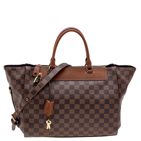 louis vuitton greenwich damier ebene|louis vuitton damier canvas handbags.